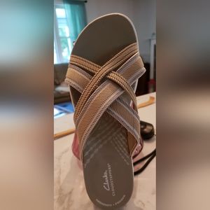 SOLD   Clarks Summer Shoes Size 9